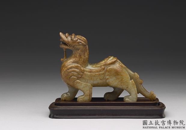 Jade Bixie Amulet, late Western Han to Eastern Han dynasty, 73 BCE-220 CE-China Archive